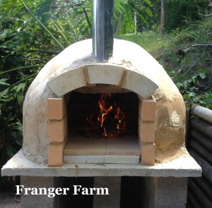 The Franger Farm pizza oven