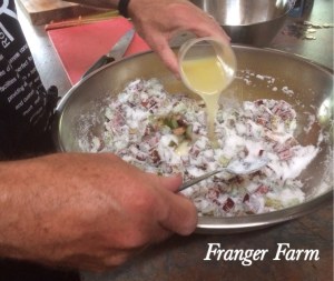 Mix all the ingredients in a large bowl.