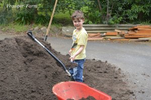 Time to shovel dirt!